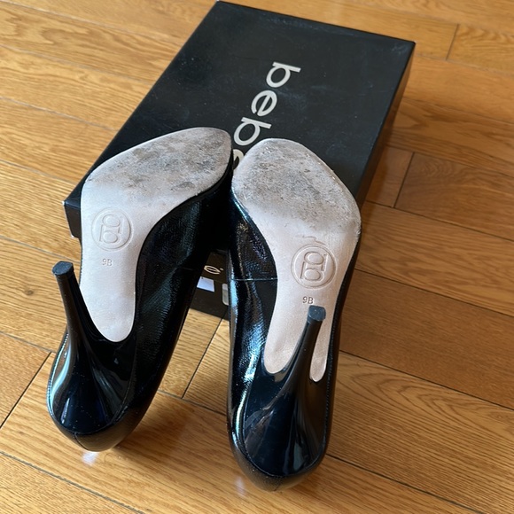 Bebe Rihanna Black Heels - Picture 2 of 3
